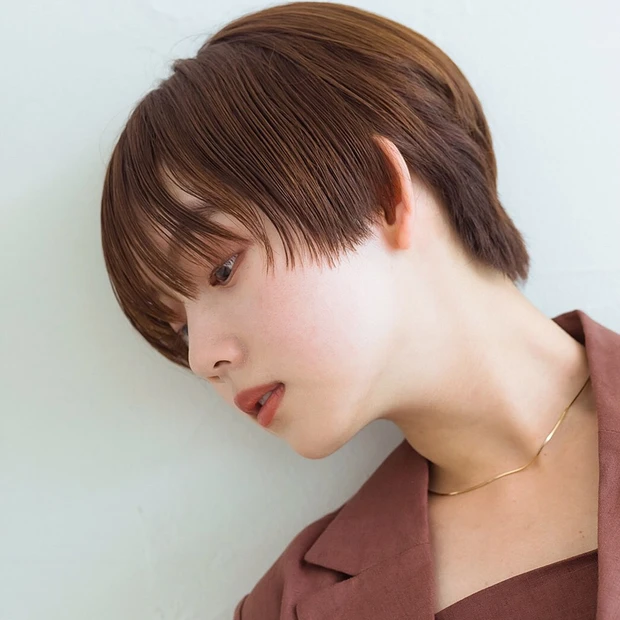 2020年最新 ショートの人気ヘアスタイル 髪型まとめ 好感度も 今っぽくて美人なショートヘアのおすすめは マキアオンライン Maquia Online