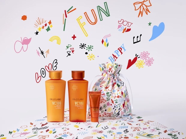 ドクターシーラボのコフレはSHOGO SEKINE氏とのコラボポーチ付き豪華スキンケアセット【クリスマスコフレ2025】