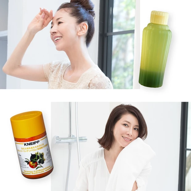 愛用の入浴剤は？ 時間がない日はどうしてる？ ダブル50代美魔女が実践す…