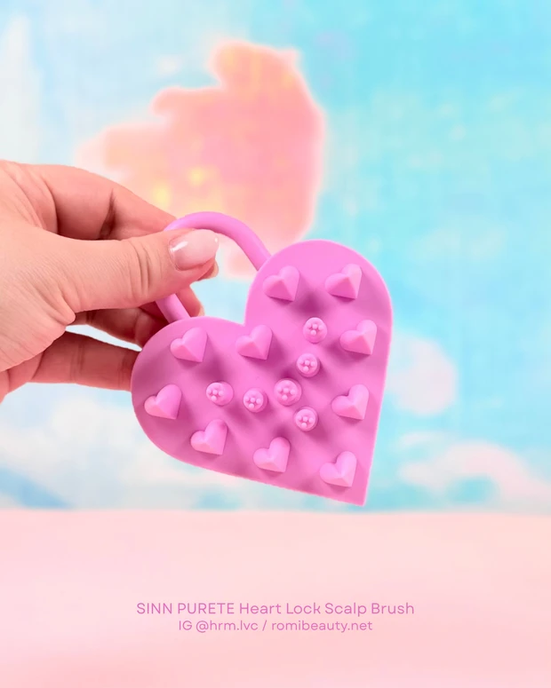 SINN PURETE（シンピュルテ）ハートロック スカルプブラシ
