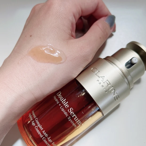  MAQUIAインフルエンサーのオッス！推しコス〈スキンケア〉最強エイジングケアアイテムのCLARINS（クラランス）美容液 ダブル セーラムEX 使い続けてツヤ肌キープ＆マイナス６歳肌に♡_4_1