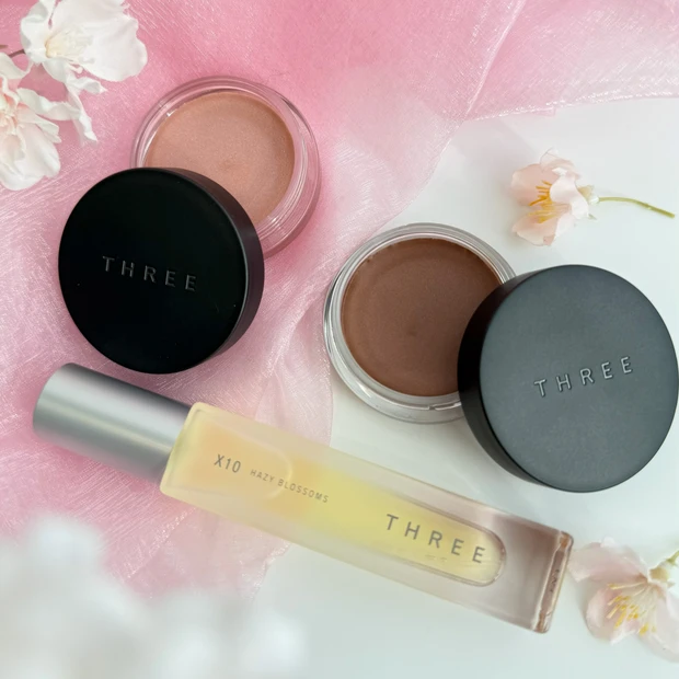 【THREE】今年も「ジュビリーコレクション」が登場! 限定の桜オードトワレ&春色マルチバームをご紹介