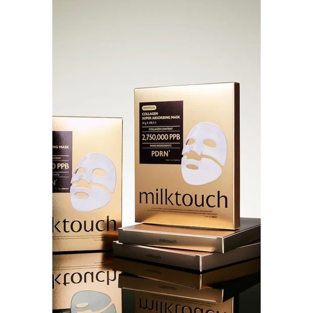 【PDRN配合スキンケア化粧品】ミルクタッチ コラーゲンスーパーアブソービングマスク