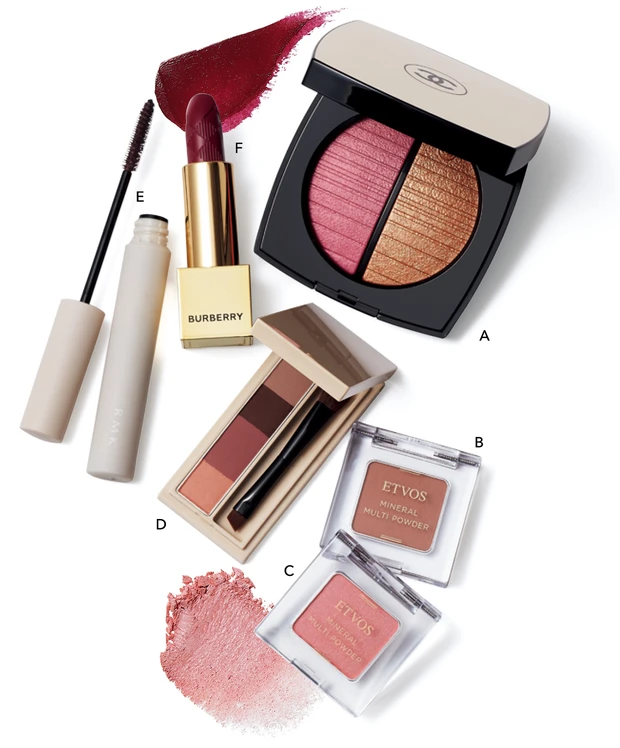 抜け感があるのに印象的、幸せ満ちる多幸感メイク 使用コスメ