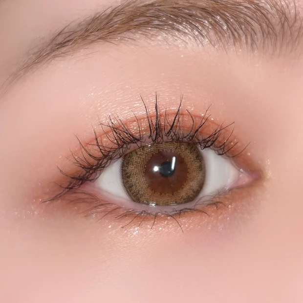 キャンメイク シルキースフレアイズ 07 ネクタリンオレンジ アイメイク