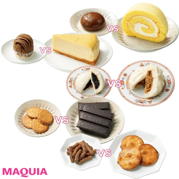 「定番フード、どっちを選べば太りにくい？」賢く食べる間食の正解テスト