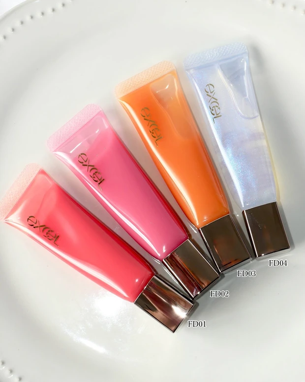 エクセル 新作リップグロス 「パンプフルドロップ」