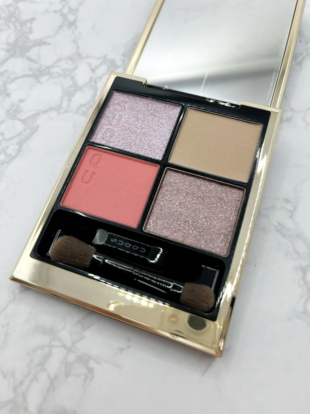 【5/10(金)より限定発売】夏の苺かき氷をイメージした【SUQQU(スック)シグニチャーカラーアイズ 138 涼苺】が登場！！スウォッチも！_5