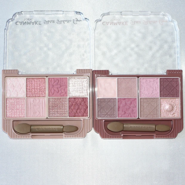 キャンメイク プティパレットアイズ マットタイプ 比較