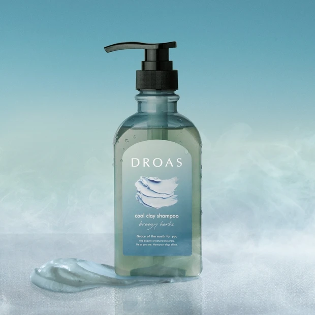 ジメジメ季節のヘアケアに! 泥シャンで話題のDROASから氷河クレイ配合…