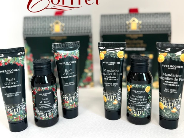 イヴ・ロシェのホリデーは「秘密のメゾン」がテーマ！ 2つの香りの限定アイテム登場【クリスマスコフレ2025】