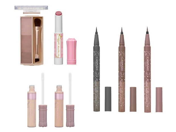 【キャンメイク】軽やか質感で今っぽ顔に！ 新作コンシーラー＆アイメイク、ティント新色も