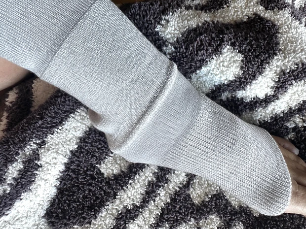 冬の快眠のために計算された有能靴下。⾜の裏のAVA⾎管を拡張する機能「おやすみスイッチ」_5_2