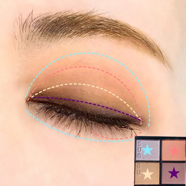 SUQQU シグニチャー カラー アイズ　107 露桐