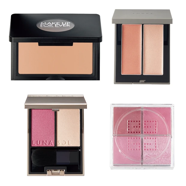 人気ブランドのチーク・フェイスパウダー新色をズラリご紹介 【秋新色コスメ…