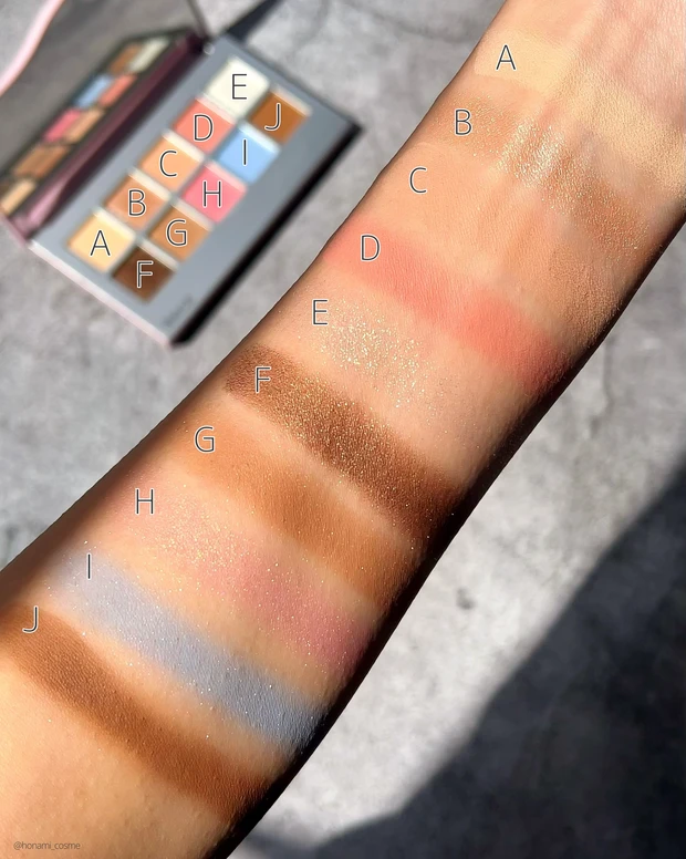 hince　ヒンス　ニューデップスアイシャドウ　インモーション　お花見パレット