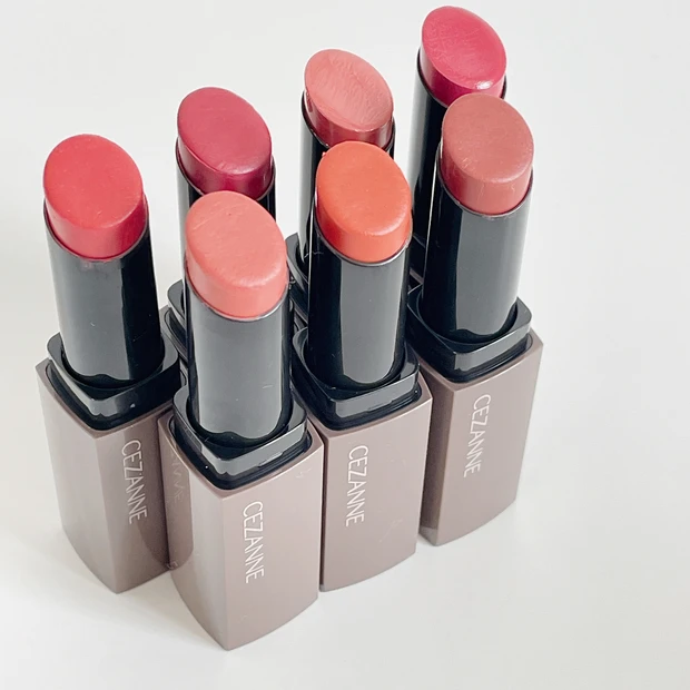 セザンヌ リップカラーシールド 全色レビュー