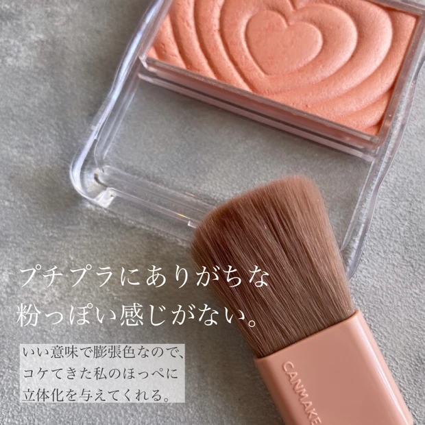 【CANMAKE】\幸福感ほっぺになれる/イエベ大優勝プチプラチーク!_2