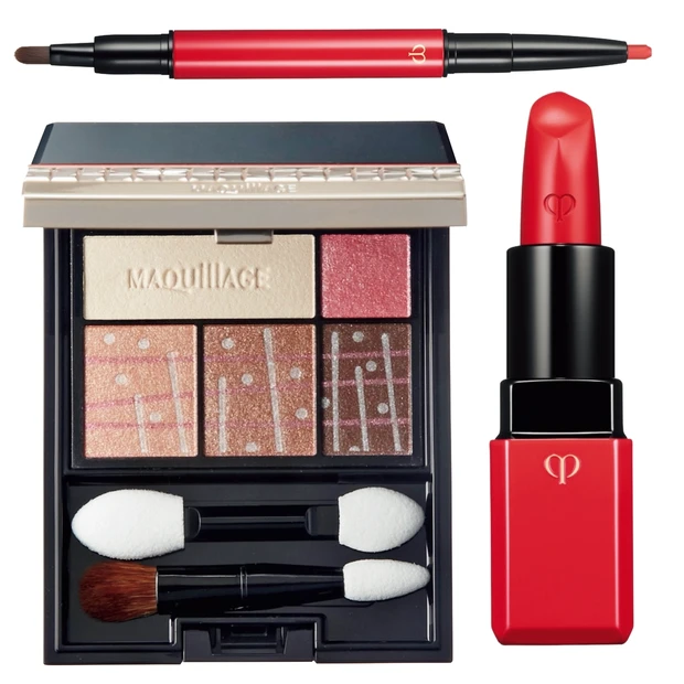 伝説のレッドvs運命のブラウン。資生堂の2トップブランドは絶対買い！