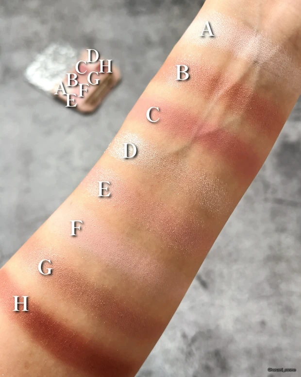 CANMAKE キャンメイク プティパレットアイズ 全色レビュー プチプラコスメ