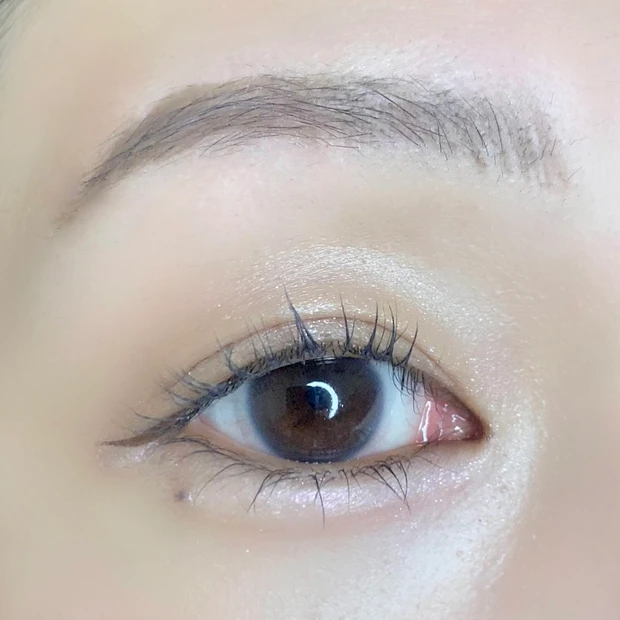 CANMAKE キャンメイク プランぷくコーデアイズ 02サクラプランぷく メイク仕上がり