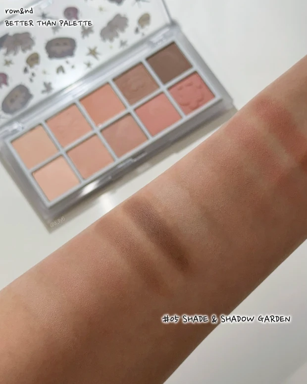 ロムアンド romand GD GDRAGON コラボ 限定 コスメ 韓国 ZO&FRIENDS アイシャドウ 比較 Qoo10