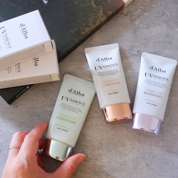 【紫外線対策＆メイク下地】d’Albaウォータフルトーンアップサンクリーム人気3色レビュー_7