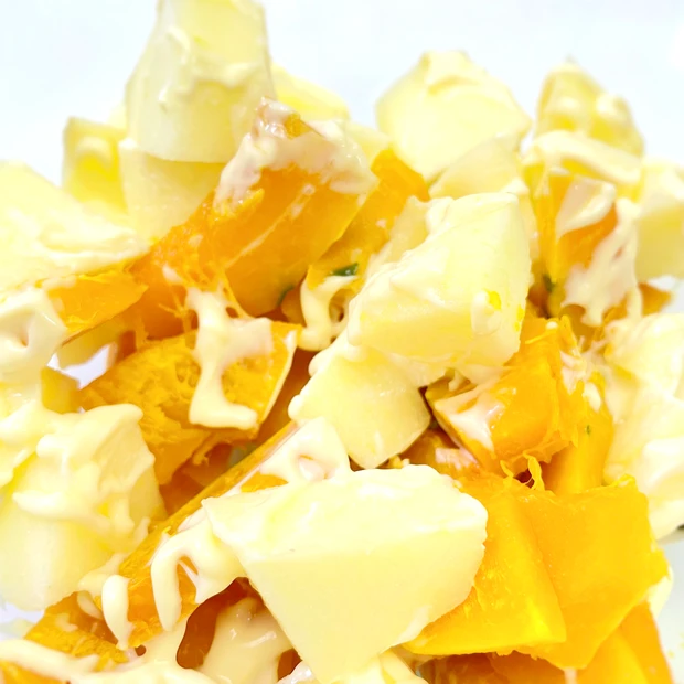 かぼちゃ　りんご