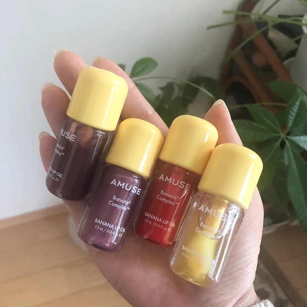 大人の唇に、上品なちゅるん感。AMUSEバナナオイルリップレビュー_1