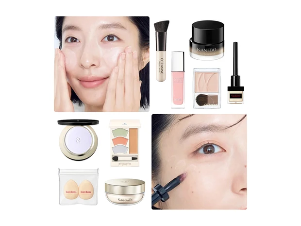 【肌のくすみ対策ベースメイク】朝の仕込み・化粧直しの神テクをタイプ別に解説