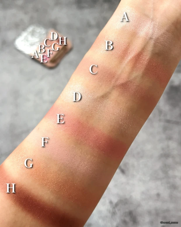 CANMAKE キャンメイク プティパレットアイズ 全色レビュー プチプラコスメ