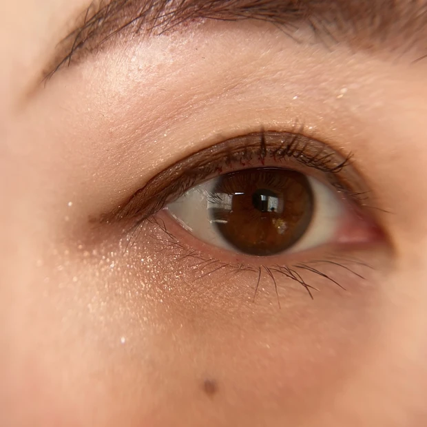 ニュアンスアイライナー05 目元スウォッチ