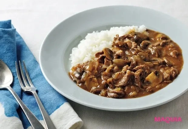 【免疫力アップにおすすめの食べ物&食べ方】免疫力を上げるお手軽レシピ「炊飯器で作るビーフストロガノフ」