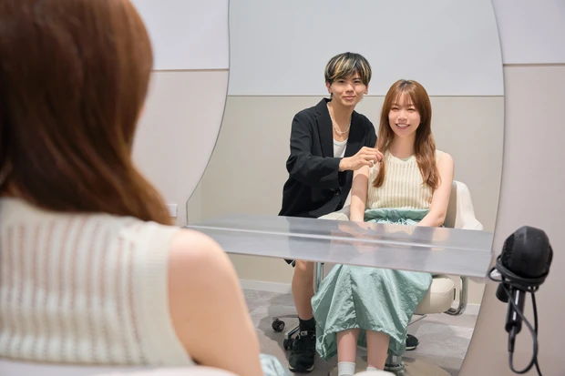 野村麻純 ヘアカット ヘアチェンジ カウンセリング