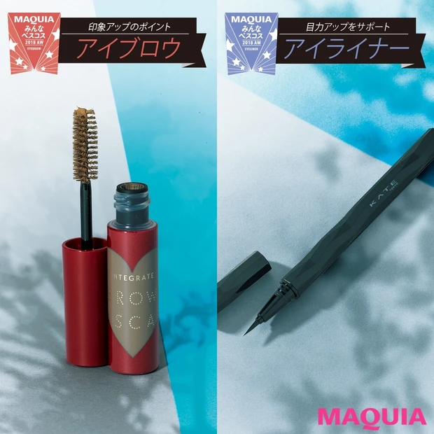 プチプラで目力アップ! アイライナー&アイブロウのTOP5を発表