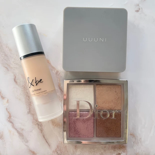 【およばれメイク】デートメイクにもぴったり♡スナイデルビューティアイデザイナーEX04で作る冬ピンクメイク【クリスマスコフレ2022】_5_1