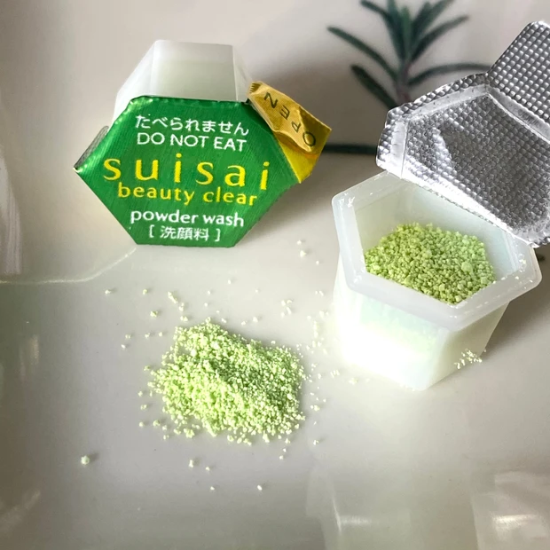 抹茶ティーラテの香りに包まれる洗顔タイムはホッとする。12/1数量限定販売_6_1