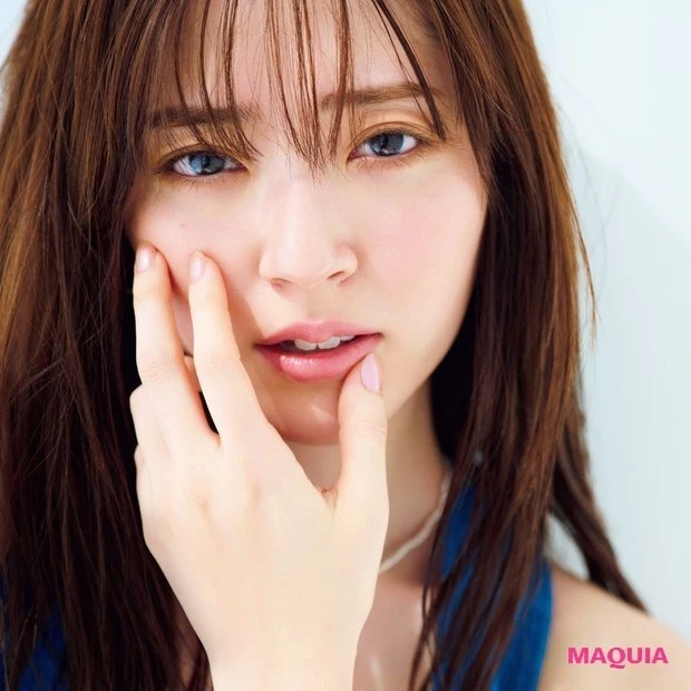 2023年夏新色「SUQQU ピュア カラー ブラッシュ 140」を使ったチークメイク