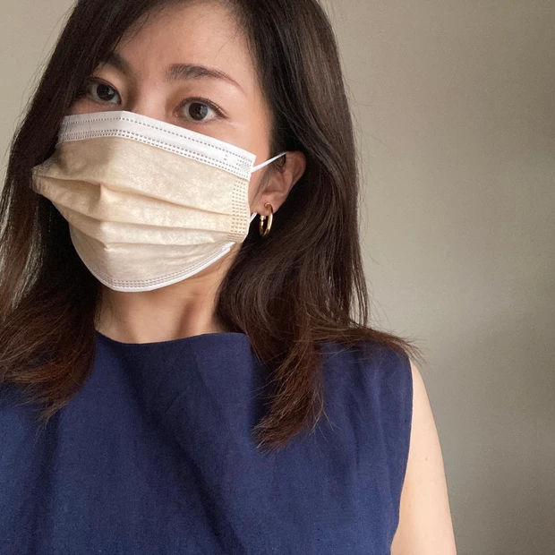 血色マスク　冷感　冷んやりマスク　接触冷感　クールマスク　不織布マスク　カラーマスク