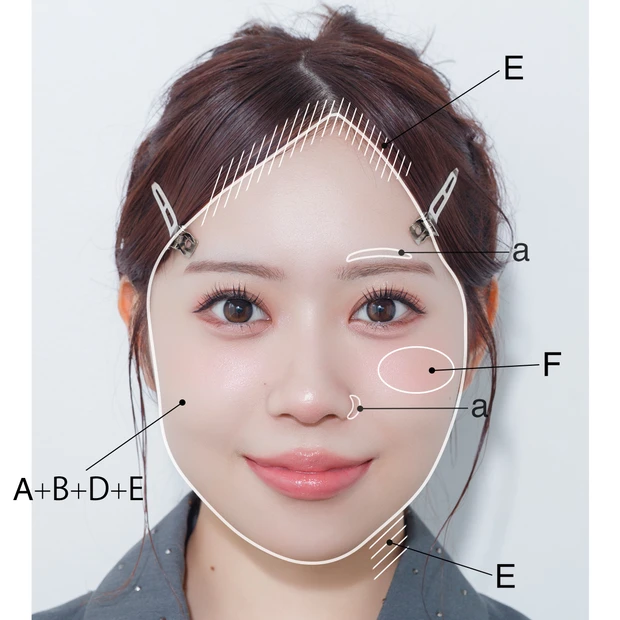 マキア Say! You! Beauty 声優 伊達さゆり ベースメイクマップ