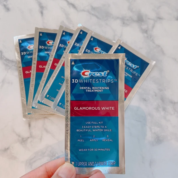 【１５年ぶりに家でお手軽セルフホワイトニング🦷✨】進化を実感😍Crest「3D Whitestrips」🪥_3_1