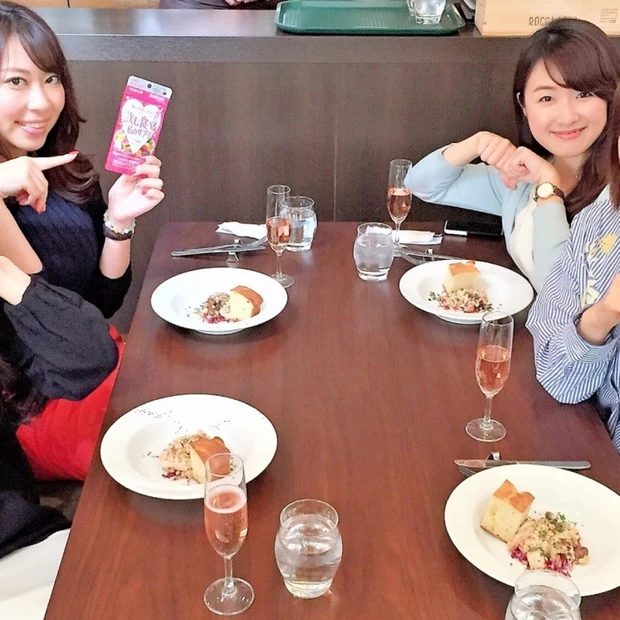 「飲む食べる私のサプリ」”美女子会マスター”に就任しました！