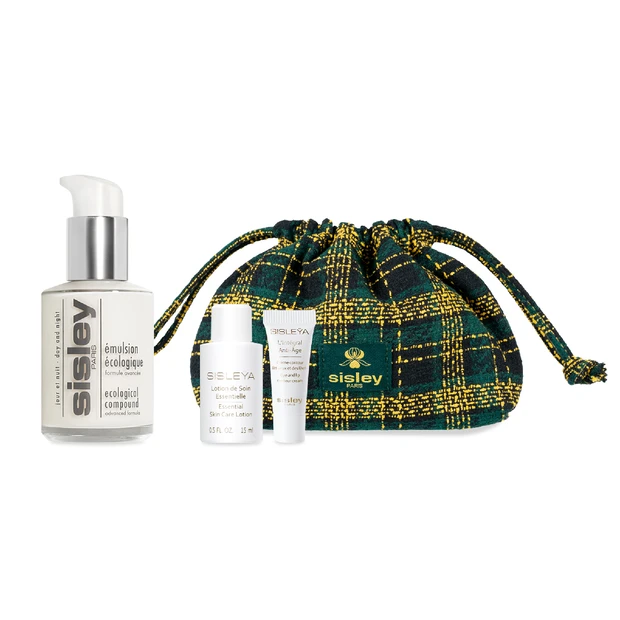 シスレーから美容乳液の現品と巾着型ポーチがセットになったお得なスキンケアコフレが解禁【クリスマスコフレ2025】