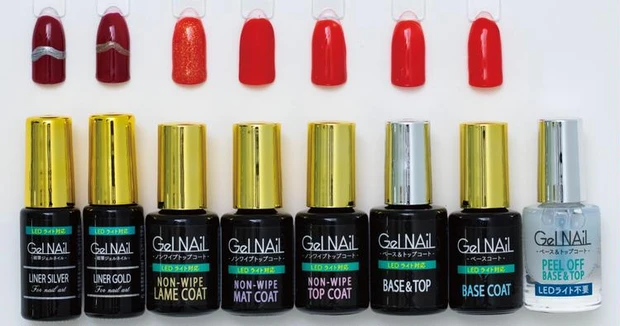 Seria(セリア)のジェルネイルのトップコートやベースコート