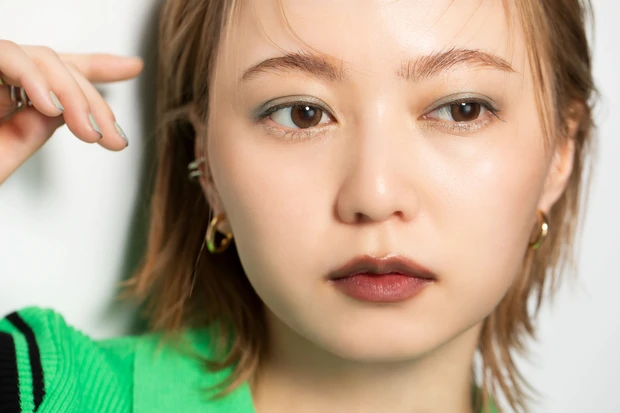 私立恵比寿中学　安本彩花　緑メイク　グリーンメイク