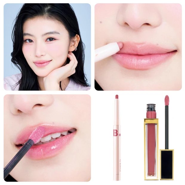 【秋の多幸感メイク】唇はオーバーリップ×ツヤグロスが正解!