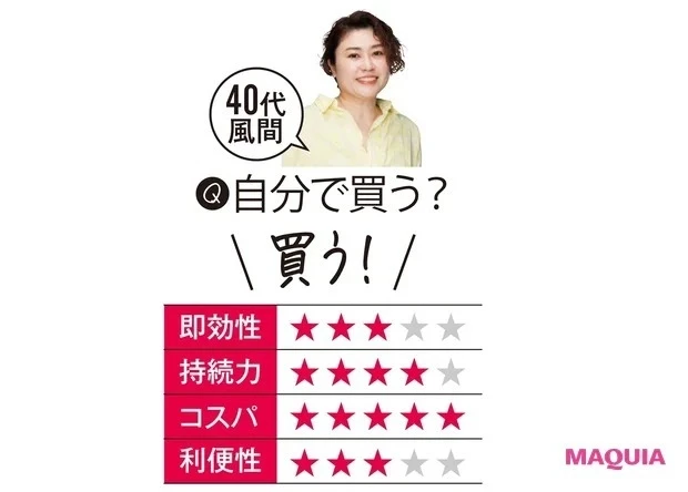 「照射すると毛根をやっつけた感じがしてワクワク。痛みや刺激もない上に、それに美肌効果がものすごい。くすみを飛ばし、うぶ毛にも効果が。これかなり優秀!」(風間)