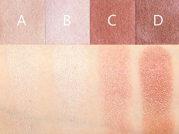 「ヴィセ ニュアンス デューイ クリエイター PK-3」の発色