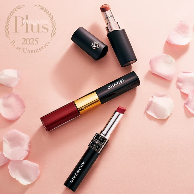 リップ部門1位は「コスメデコルテ」のモーヴベージュ!【MAQUIAプリュ…