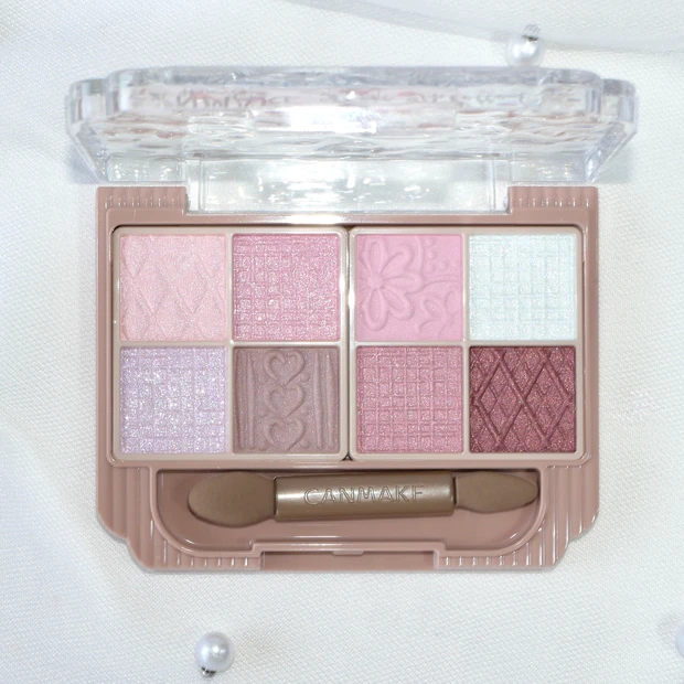 キャンメイク プティパレットアイズ 06 シュガーラルム 新色 ブルベ